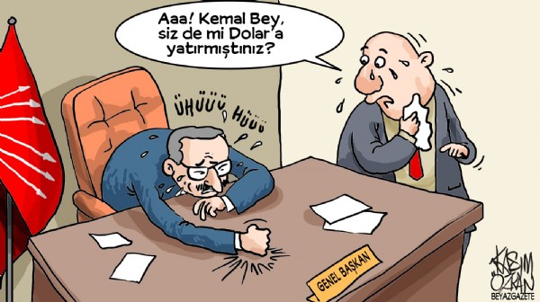 Kasım Özkan'dan olay yaratan karikatür!